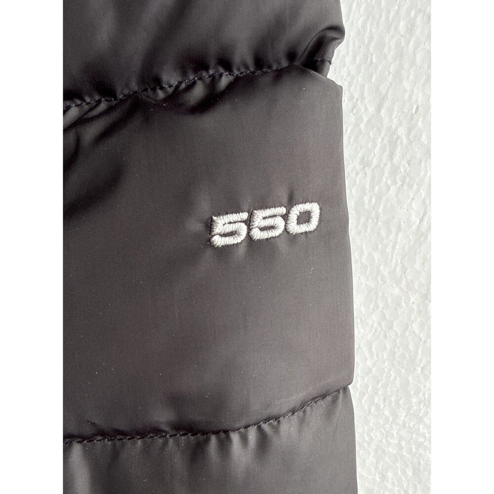The North Face Gotham Parka II Womens Large 550 Down Jacket Black Hooded $289 - Picture 7 of 11